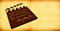 Free Old Film Clapboard Stock Photography - 8585242
