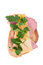 Free Open Faced Ham And Cheese Sandwich Stock Image - 8588971