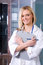 Free Woman Doctor Holding A Chart Stock Image - 8593541