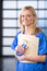Free Woman Doctor Holding A Chart Stock Photos - 8594223