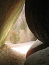 Free The Caves At Virgin Gorda: Crawl Space Royalty Free Stock Photo - 860795