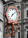 Free Bronze Public Clock Stock Photos - 860983