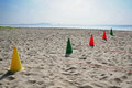 Free Cones On The Beach Royalty Free Stock Photo - 862095