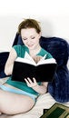 Free Young Woman Enjoying A Book Stock Images - 862954