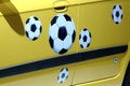Free Balls Of Soccer In The Car Royalty Free Stock Photo - 864385