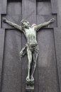 Free Cross With Jesu Statue Royalty Free Stock Photos - 8601858