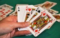 Free Cards In Hand Royalty Free Stock Images - 8608089