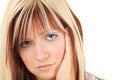 Free Romantic Blonde And Cute Girl Stock Image - 8609251