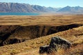 Free Rock And Ravine At Lake Tekapo Royalty Free Stock Image - 8609456