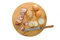 Free Bacon, Onion And Knife On Chopping Board Stock Photos - 8601483