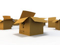 Free Empty Boxes Stock Photo - 8616400