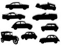 Free Cars In Silhouette Royalty Free Stock Image - 8618506