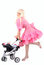 Free Blonde In A Pink Dress Stock Photos - 8610553