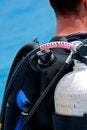 Free Man Is Ready For Diving Stock Images - 8625974