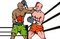 Free Boxer Connecting A Punch Stock Photo - 8623160