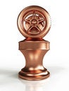 Free Bronze Award Wheel Royalty Free Stock Photography - 8639127