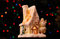 Free Toy Small House With Santa Claus Stock Photo - 8632550
