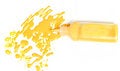 Free Dark Yellow Blot Royalty Free Stock Photos - 8645568
