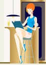 Free Sitting Girl Stock Photos - 8649183