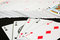 Free Playing Cards - Ace Full House Stock Photos - 8642953