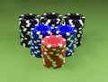 Free Casino Chips Royalty Free Stock Image - 8654096