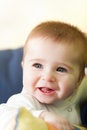 Free Portrait Of Joyful Blue-eyes Baby Royalty Free Stock Photos - 8655858