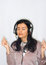 Free Woman Listening Music Royalty Free Stock Images - 8653199