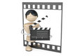 Free Film Industry, Conception Royalty Free Stock Photo - 8661605