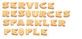 Free The Words Made Of Cookies Royalty Free Stock Image - 8669586