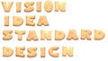 Free The Words Made Of Cookies Royalty Free Stock Photo - 8669625