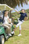 Free Beautiful Golf Players Talking During A Golf Play Stock Image - 8661341