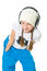Free The Young Girl With A Headphones Royalty Free Stock Photos - 8661408