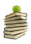 Free Book And Green Apple Royalty Free Stock Photography - 8661447
