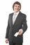 Free Businessman Show Business Card Stock Images - 8671004