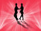 Free Dancers In The Lights Stock Image - 8671531