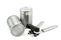 Free Cans And Opener Royalty Free Stock Photo - 8693975