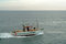 Free Fisherman In The Boat Goes To Fish Royalty Free Stock Photos - 870538