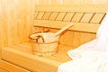 Free Sauna Bucket 2 Stock Images - 8709024
