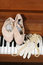 Free Ballet Shoes, Lace Glove And Pearls On A Piano Stock Images - 8712564