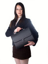 Free Portrait Of The Young Beautiful Businesswoman Stock Photo - 8728940