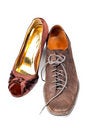 Free Ladies And Gents Footwear Royalty Free Stock Photo - 8732035