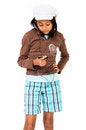 Free Girl With Hand On Hip Stock Image - 8732591