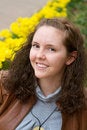 Free Pretty Girl With Flowers Stock Photos - 8732643
