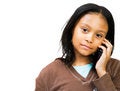 Free Girl Talking On Mobile Phone Stock Photo - 8732680