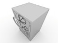 Free Metallic Safe Royalty Free Stock Photos - 8738058