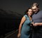 Free Man And Woman Looking At Pictures Stock Photo - 8731750