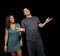 Free Man Gesturing To The Woman Royalty Free Stock Image - 8731756