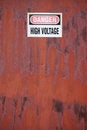 Free High Voltage 1 Royalty Free Stock Image - 8743056