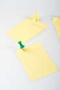 Free Post-it Note With Pin Royalty Free Stock Images - 8743389