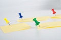Free Post-it Note With Pin Stock Photography - 8743392